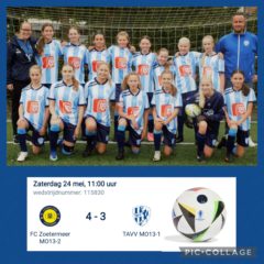 Nabeschouwing | 24 mei 2025 Zoetermeer 13-2 vs TAVV MO13
