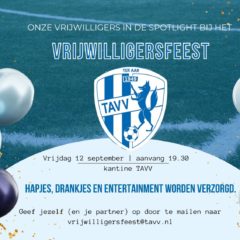 Vrijwilligersfeest bij TAVV!