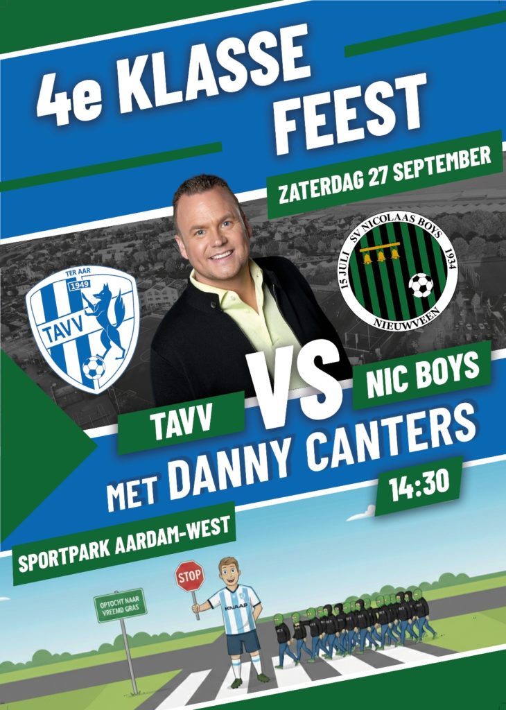Zaterdag 27 september 4e Klasse Feest!