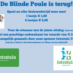 De Blinde Poule is terug van weggeweest!
