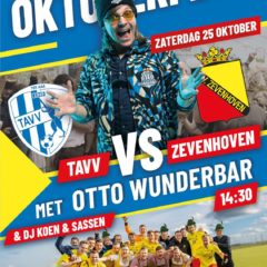 Zaterdag 25 oktober: OKTOBERFEST bij TAVV!