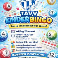 TAVV Kinderbingo! 20 maart