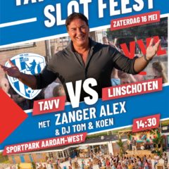 TAVV Slotfeest 2026 – 16 Mei