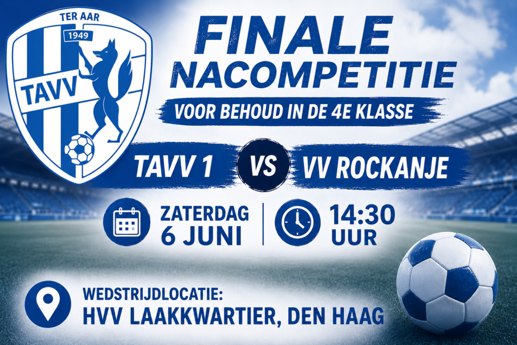Finale Nacompetitie bij HVV Laakkwartier
