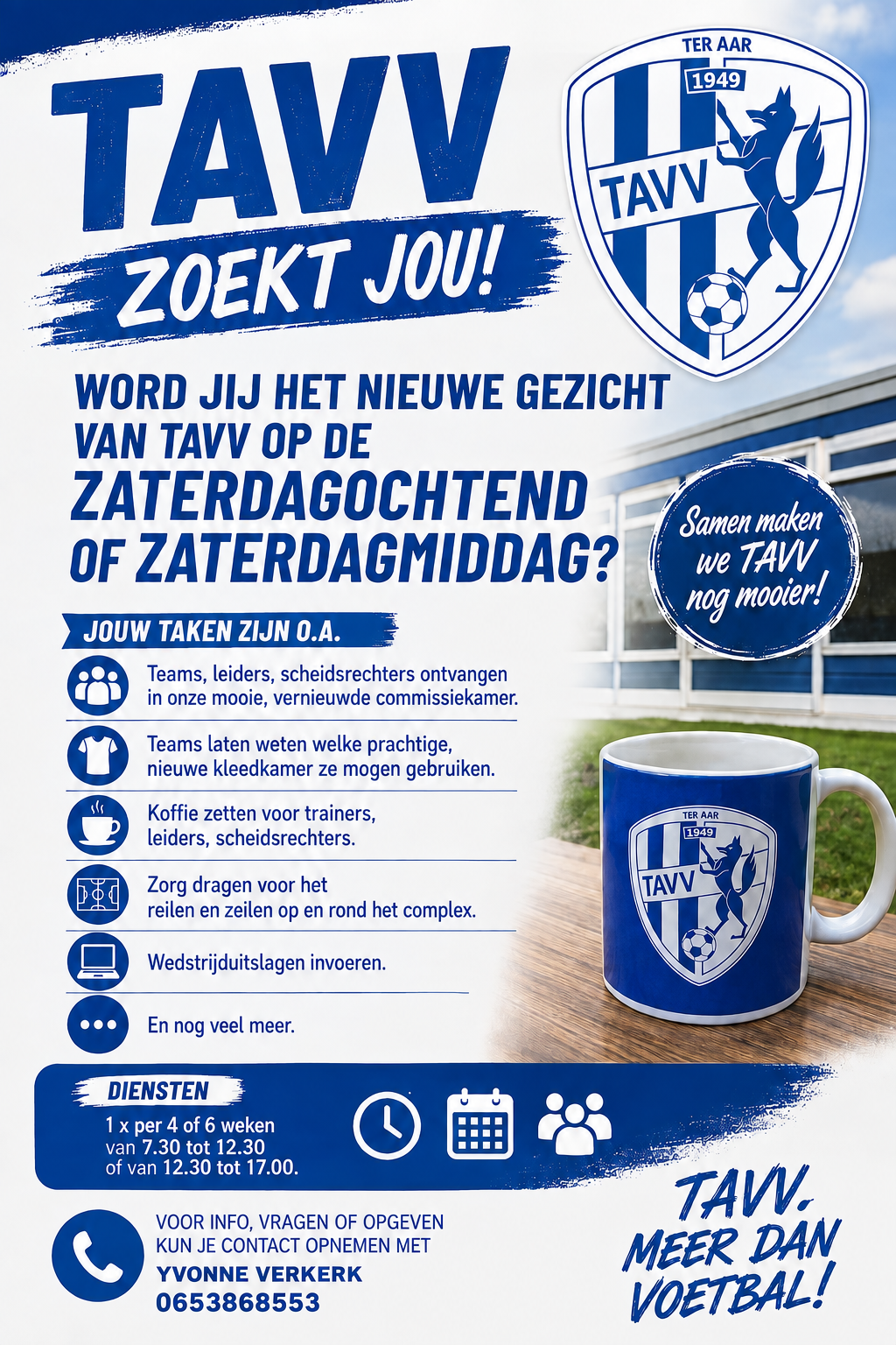 TAVV ZOEKT JOU!